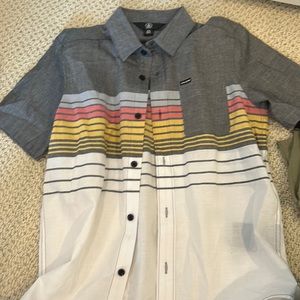 Boys volcom button down